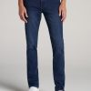 Men American Tall Jeans | Dylan Slim-Fit Jeans For Tall Men In Atlantic Blue