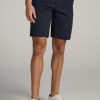 Men American Tall Shorts | Everyday Comfort 5 Pocket Short For Tall Men In True Navy