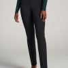 Women American Tall Pants + Trousers | Slim-Fit Dress Pants For Tall Women In Black