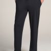 Men American Tall Athletic Pants | Weekender Stretch Men'S Tall Lounge Pant In Black