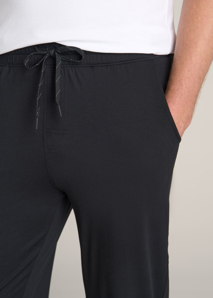 Men American Tall Athletic Pants | Weekender Stretch Men'S Tall Lounge Pant In Black