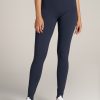 Women American Tall Athletic Pants | Movement High Rise Cheeky Leggings For Tall Women In Regal Blue