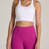 Women American Tall Sports Bras | Women'S Balance Crisscross Tall Sports Bra In Bright White