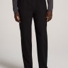 Men American Tall Athletic Pants | Pajama Pants For Tall Men In Charcoal Mix