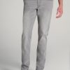 Men American Tall Jeans | Carman Tapered Jeans For Tall Men In Concrete Grey