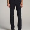 Men American Tall Pants + Chinos | Performance Tapered-Fit Chino Pants For Tall Men In Black