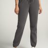 Women American Tall Athletic Pants | Wearever Fleece Regular Fit Women'S Tall Sweatpants In Charcoal