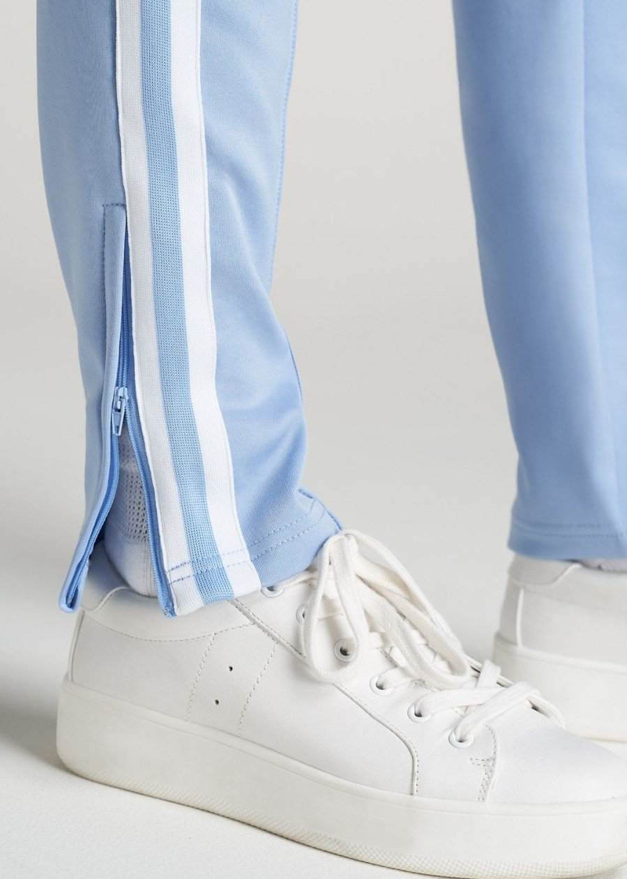 Women American Tall Athletic Pants | Women'S Tall Athletic Pants In Cloud Blue & White Cloud Blue And White