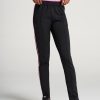 Women American Tall Athletic Pants | Women'S Tall Athletic Pants In Black & Pink Black And Pink