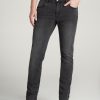 Men American Tall Jeans | Carman Tapered Jeans For Tall Men In Dark Smoke