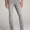 Men American Tall Jeans | Dylan Slim-Fit Jeans For Tall Men In Concrete Grey