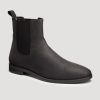 Men American Tall | Tall Men'S Suede Pull-On Boots In Vintage Black