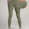 Women American Tall Athletic Pants | Women'S Active Tall Leggings With Pockets In Olive