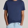 Men American Tall Tees + Tanks | The Essential Regular-Fit Crew-Neck Men'S Tall Tees In Navy